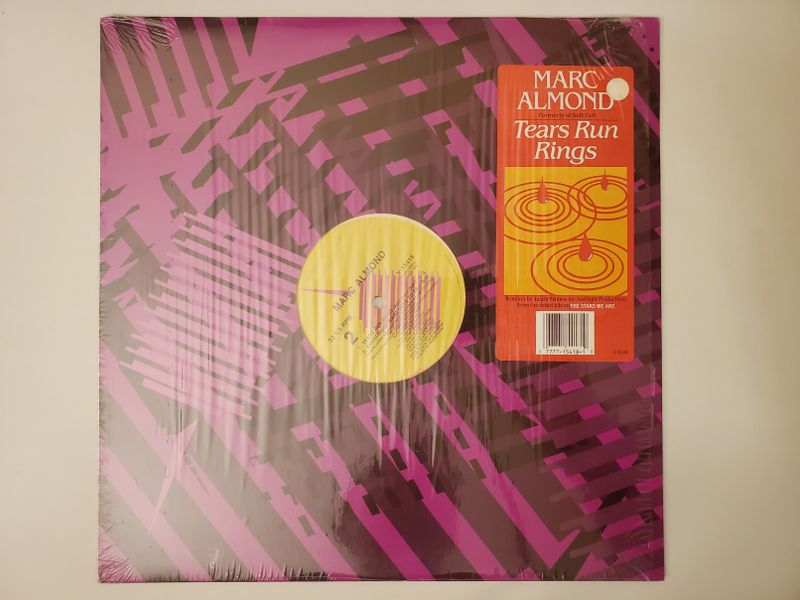 Marc Almond Tears Run Rings vinyl record